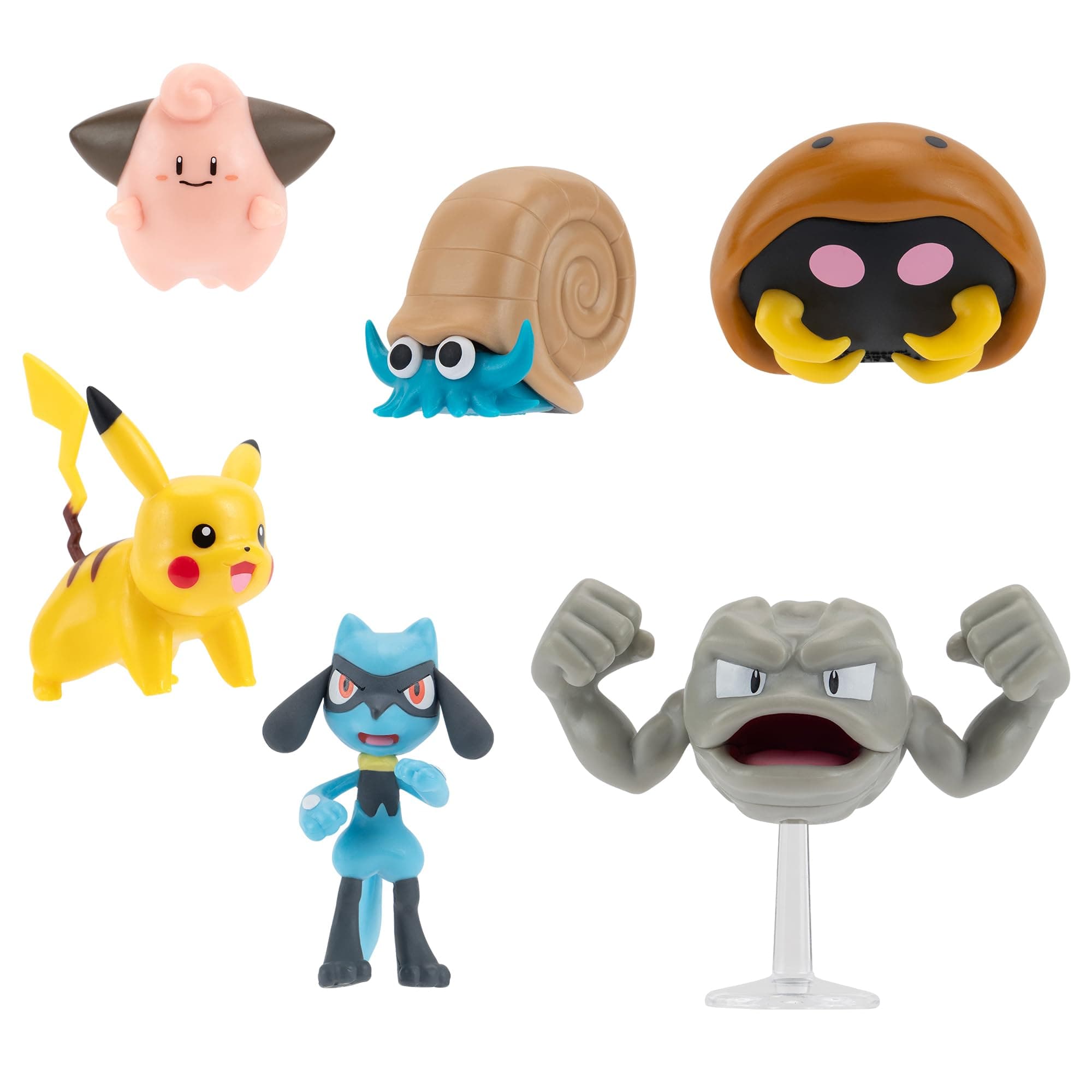 Pokemon Pack 6 Battle Figure Figures Set 7
