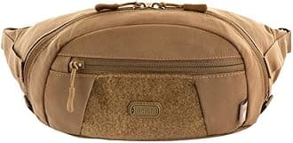 M-Tac Tactical Waist Pack Mens Funny Bag Adjustable Strap (Dark Coyote, Large)