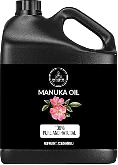 Naturevibe Botanicals Manuka Oil 32 Ounces | 100% Pure and Natural | Great for Skin Care and Hair Care