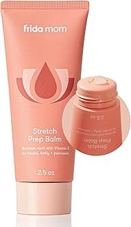 Stretch Mark Cream, Moisturizing Lotion for Stretch Marks and Perineal Massges with Vitamin E, 2.5oz