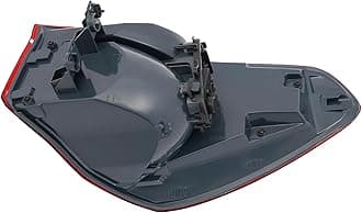 Driver Side Tail Light Compatible with 2016 2017 2018 2019 X1, Left Side LED Taillight Rear Tail Taillight Replacement for 63217488547, Black Housing