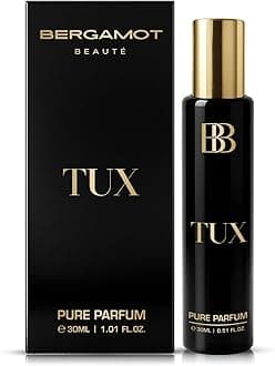 Bergamot Beaute TUX Aquatic Pure Parfum| Grapefruit, Leather & Amber |12+Hrs Long Lasting Perfume for Men| Higher Concentration than Eau De Parfum 30ML
