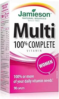 Jamieson 100% Complete Multivitamin for Women 90 Caplets
