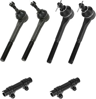 Tie Rod & Adjusting Sleeve Kit Set of 6 Inner Outer Left Right for Chevy GMC