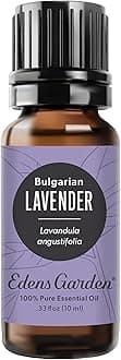 Edens Garden Lavender- Bulgarian Essential Oil- 100% Pure Premium Grade, Undiluted, Natural, Therapeutic, Aromatherapy, The Best for Diffuser, Skin, Humidifiers, Kid Safe 10 ml (.33 fl oz)