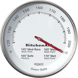 KitchenAid Leave-in Meat Thermometer Probe, 120°F to 200°F Range