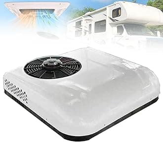 12v/24v RV Air Conditioner, Truck/Car Electric Roof AC, Light & Portable
