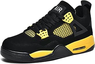 MevoitWomens Mens Air 4 Retro Classic Skate Trainers Lightweight Basketball Shoes Casual Sneakers Work Running Walking Zapatos