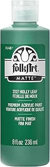 FOLK ART ACRYLIC 8OZ HOLLY LEAF