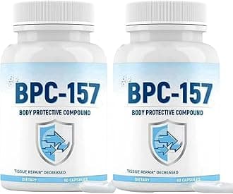 60Pcs*2 Bpc 157 Pe/Ptide Cap/sules Pro,1000mcg