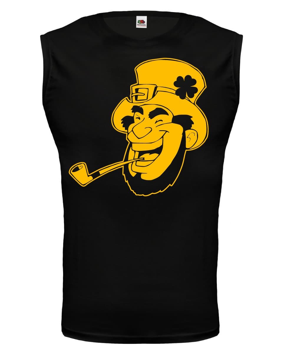 buXsbaum Tank Top Leprechaun Face