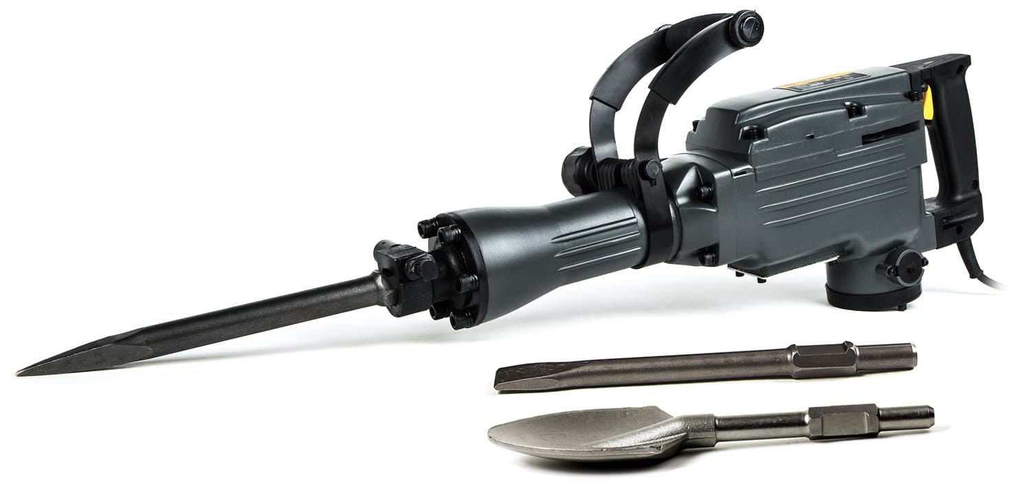 Jackhammer + Point, Flat & Spade Chisels