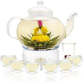 27OZ Glass Teapot Set