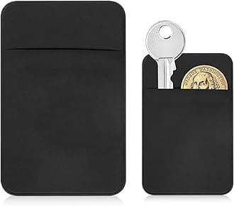 Flat Thin Credit Card Size Key Holder Sleeve - Slim Minimalist Wallet for Men and Women