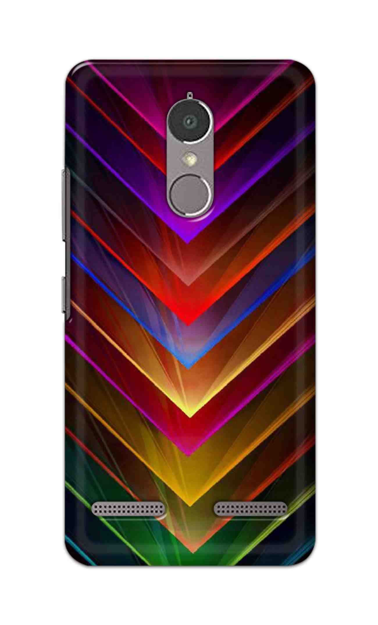NDCOM for Lenovo K6 Power Back Cover Colorful Flare Printed Hard Case