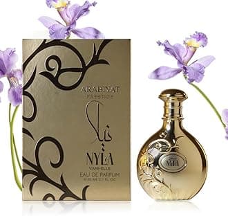 Ny-la Perfume Prestige, Long- Lasting Fragrance Ny-la Perfume,2.7 fl oz Sweet& Sensual Scent for Women & Men (Vanilla and jasmine)