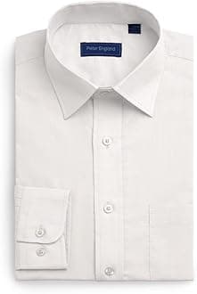 Peter England Mens Plain Shirt