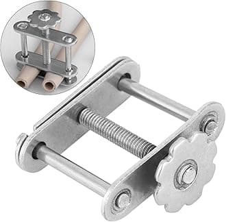 20pcs Flow Control Tubing Clamps Hose Clamps Iron-Plated Water-Stop Clamp Rubber Tube Spiral Clamp Pipe Hose Fixing Clip Swivel Screw Compressor