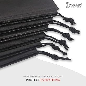 Cockatoo Shoe Bag for Travel & Storage, Women & Men, Travelling Shoe Storage Bag, Shoe Storage Organizer Bag - Pack of 12 Shoe Pouch(13 x 17.32 Inch)