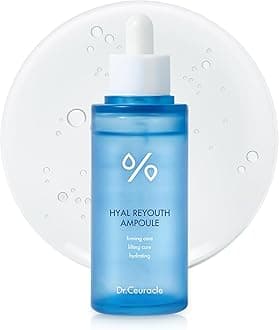 Hyal Reyouth Ampoule 50ml, 6‑Hyaluronic Acid Complex + Panthenol + Niacinamide Deep Hydration, Plumping & Barrier‑Strengthening Serum for Dry & Dehydrated Skin
