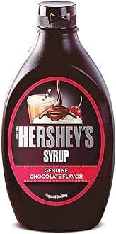 HERSHEY'S Chocolate Flavored Syrup | Delicious Chocolate Flavor | 600 gm Bottle, Liquid
