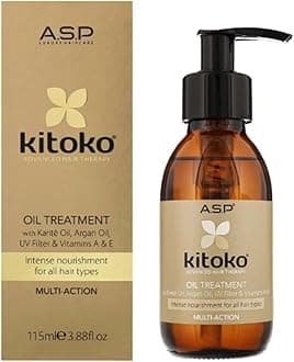 Kitoko Oil Treatment 3.88 Ounce with Easy Dispensing Pump