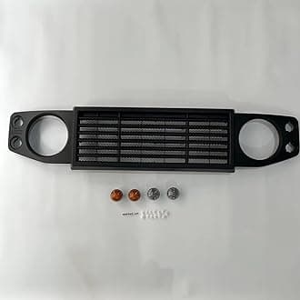Front Grille Guard Protector for Suzuki Jimny 2019-2024, ABS Body Kit, Racing Style Grill Cover