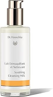Dr. Hauschka Cleansing Milk, Makeup Removal, 4.1 fl oz (145 ml), No Double Face Wash Required, Hydrating