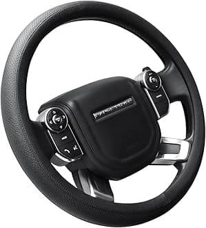 SEG Direct Steering Wheel Cover Carbon Fiber Pattern Large Size [15 1/2''-16''] AU40ALASWC0001