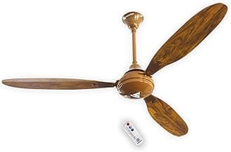 - SuperX1 Treeze 1200mm (48 Inch) BLDC Ceiling Fan with Remote Control | Wood Finish | BEE 5 Star Energy Efficient High Speed Ceiling Fan for Home | 5 Year Warranty (Light Teak)