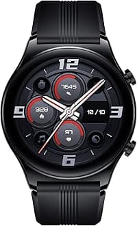 Honor Watch GS 3, SmartWatch with 1.43 Inch AMOLED Touch Screen, Fitness Watch with Heart Rate Monitor, Sleep and Blood Oxygen Monitoring for Android, GPS, 14 Days Battery Life, Midnight Black