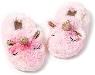 Baby Girls' Cartoon Indoor Anti Slip House Slippers