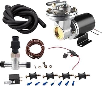 maXpeedingrods 28146 12V Electric Vacuum Pump Kit, Brake Booster Vacuum Pump, 18" to 22" Electrical Vacuum Pump for Brake, w/Installation Kit