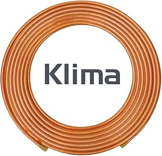 Klima Soft Copper Coil Refrigeration Line - Flexible Soft Pipe for HVAC Systems (3/4)