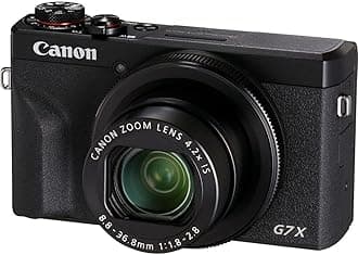 PowerShot G7 X Mark III Digital Compact Camera - Black
