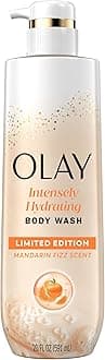 Body Wash for Women, Intensely Hydrating, Pro-Hyaluronic Acid Serum Complex, Renews Moisture, Vitamin B3 Lameller Technology, For All Skin Types, Mandarin Summer Fizz Scent, 20 fl oz