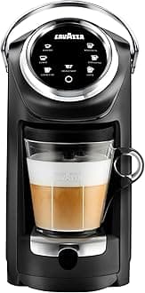 Lavazza Expert Coffee Classy Plus Single Serve ALL-IN-ONE Espresso & Coffee Brewer Machine - (Includes Built-in Milk Vessel/Frother)
