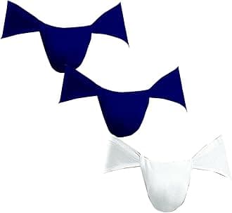 Men's Cotton Langot (Pack of 3) (langot_comboblue0z2_Blue, L)