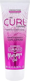 Enhance & Perfect Curl Cream (200ml) - Professionally Formulated with Nourishing Curplex with Moringa Oil. Experts in Curls & Waves