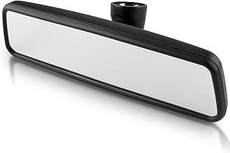 GoaMotors Black Rear View Interior Mirror Fit For VW Golf MK4/MK5/MK6 Jetta Passat B5 Bora 18D 857 511,3C0857511