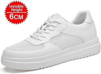 Mens Invisible Elevator Shoes 3 Inches Height Boosting Tennis Shoes Wide Breathable Mesh Casual Walking Sneakers for Men