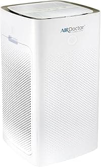 AIRDOCTOR AD5000 4-in-1 Air Purifier for Extra Large Spaces & Open Concepts with UltraHEPA, Carbon & VOC Filters - Removes particles 100x Smaller than HEPA Standard (AirDoctor 5000)