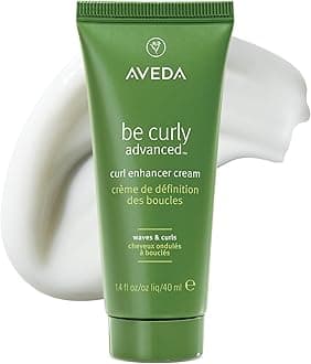 Be Curly Advanced Curl Enhancer Hair Cream | Defines Curly and Wavy Hair | Hydrates, Reduces Frizz, Adds Shine | Air Dry or Blow Dry | Silicone Free | 98% Naturally Derived*