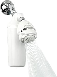 Aq-4100 Deluxe Shower Water Filter System With Adjustable Showerhead
