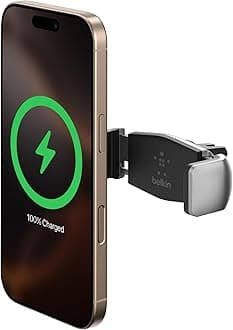 F7U017bt Universal Car Vent Mount for iPhone, Samsung Galaxy and Most Smartphones up to 5.5 inches (Latest Model)