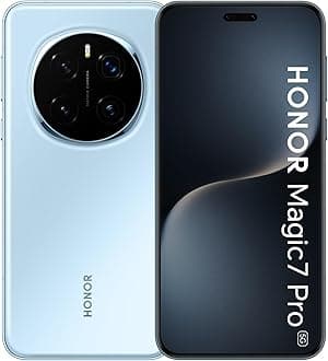 HONOR Magic 7 Pro 5G Breeze Blue 12GB RAM 512GB Dual SIM With Free Honor Watch 4, Honor choice S7 earbuds & 6 Month 360° Damage Protection* - UAE Version