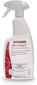 Micro-Scientific - OCS12-024 Opti-Cide3 Healthcare Grade Disinfectant Cleaner and Sanitizer Spray, Model:NEMSI24SA