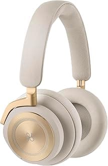 Bang & Olufsen Wireless Headphones Beoplay HX Gold Tone Active Noise Cancelling Bluetooth 3.5mm Stereo Wired