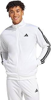 adidas Men's 3 Stripes Tricot Regular Track TOP