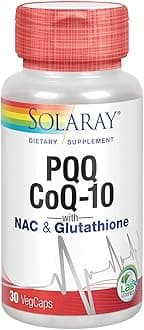 PQQ CoQ10, Heart Health Support, 30ct